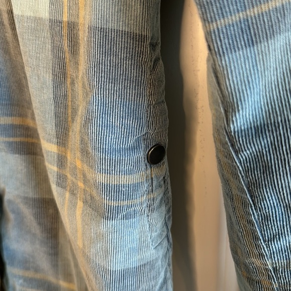 PRANA Finnegan light corduroy plaid flannel - Picture 8 of 15